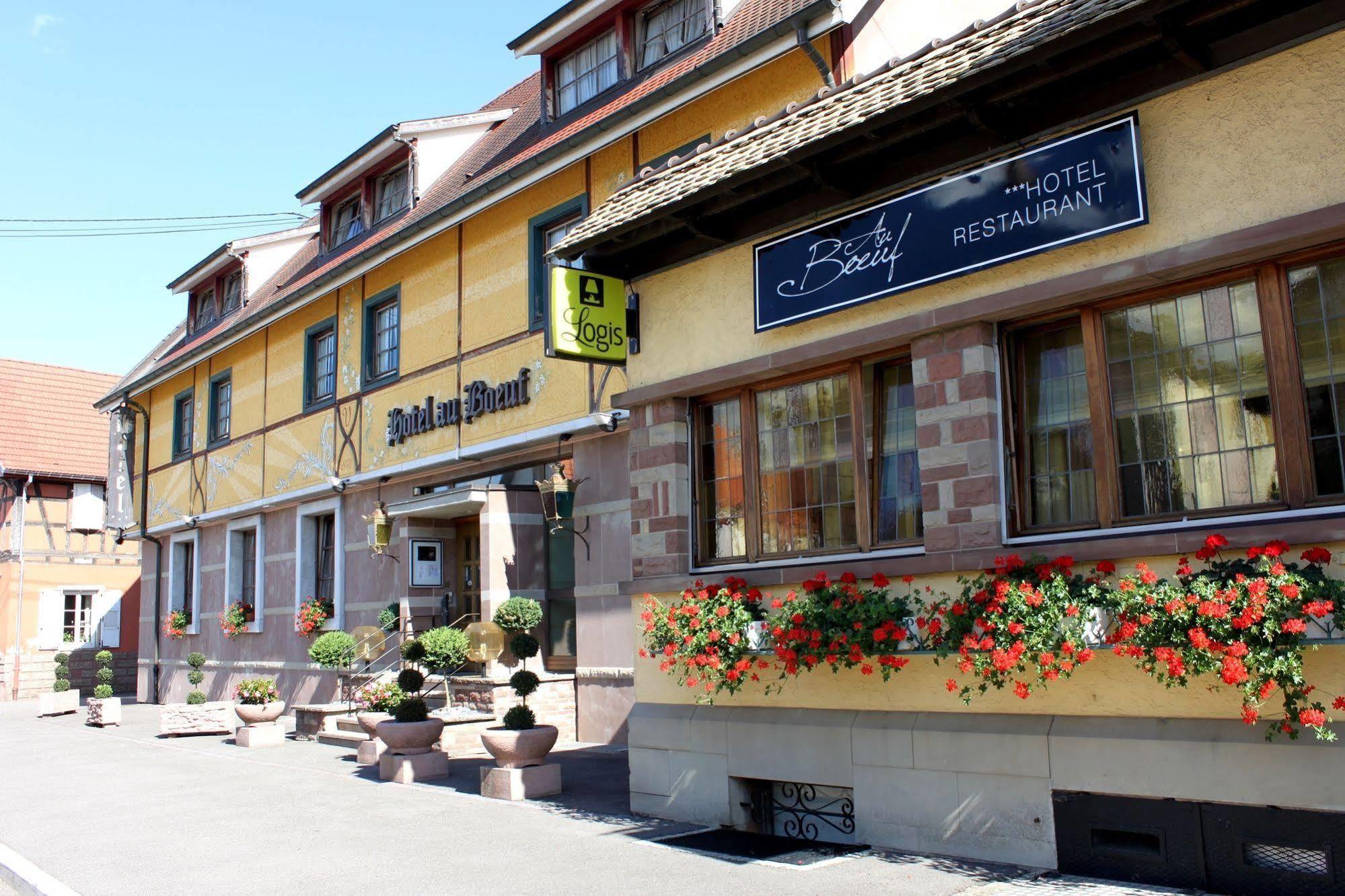 Hotel Restaurant Au Boeuf Blaesheim Esterno foto